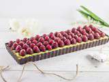 Tarte framboise pistache pour un dessert gourmand et léger