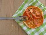 Petites tartes à la tomate et à la moutarde