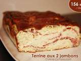 Terrine aux deux jambons –  156 kcal