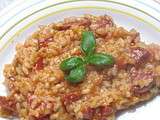 Risotto au chorizo