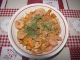 Tagliatelles aux scampi