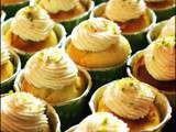 Cupcake citron/citron vert et mascarpone