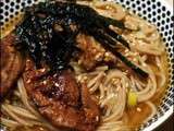 Nouilles soba au canard et poireaux