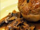 Paupiette de veau sauce chasseur