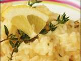 Risotto thym/citron