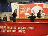 Chefs dans le métro parisien du 3 au 5 novembre