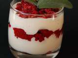 Tiramisu aux framboises