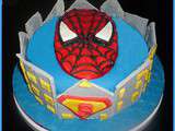 Gâteau Spiderman