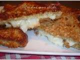 Mozzarella  in carrozza  (Italie). ( mozzarella sur une carrosse)