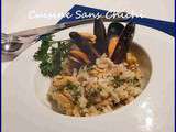 Risotto aux moules de bouchot