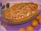 Tarte aux abricots crème d'amande et romarin