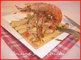 Tortiglioni aux fruits de mer à l'italienne