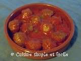 Albondigas - Boulettes de viande hachée façon Tapas