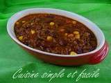 Chili con carné (viande hachée)