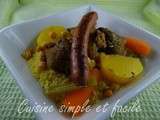 Couscous au boeuf