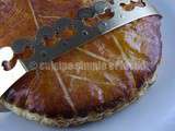 Galette des rois aux pralines roses de Gontran Cherrier