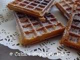 Gaufre au spéculoos