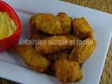 Nuggets de poulet mariné