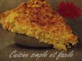 Quiche poireaux et saumon