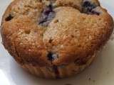 Muffins aux myrtilles