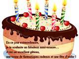 Joyeux anniversaire