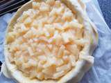 Tarte crème pâtissière ananas