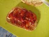 Tartine avec ma confiture