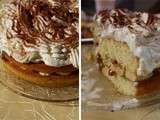 Banoffee sponge cake