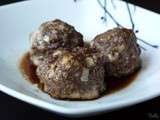 Boulettes de boeuf à la sauce soja