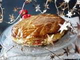 Galette des rois aux pralines roses