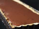 Tarte au fudge et chocolat noir