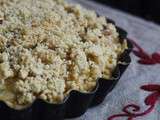 Tarte crumble au fromage de chèvre