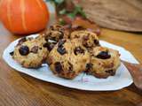 Cookies au chocolat et aux canneberges, petits gâteaux healthy