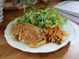 Steaks de quinoa épicés aux flocons d’avoine de Thibault Geoffray