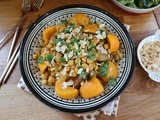 Tajine de veau pois chiches et navets