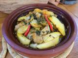 Tajine topinambour au poulet