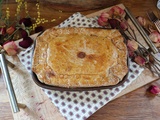 Tourte poulet et champignons Cyril lignac