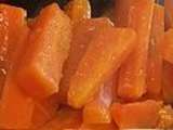 Carottes cuisson sous vide