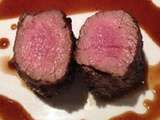 Filets d’agneau cuisson sous vide