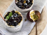 Blueberry Chia Pudding Dessert