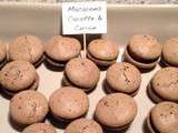 Macarons apéritifs carottes & cumin