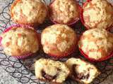 Muffins au Nutella façon crumble