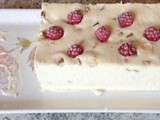 Nougat glacé aux amandes et fruits confits