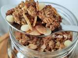 Granola amandes chocolat blanc