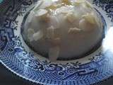 Blanc -manger aux amandes