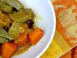 Curry de poulet, artichaut et courge pour #princedebretagne