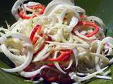 Salade croquante au fenouil et poivron doux