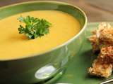 Soupe de butternut au laurier