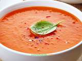 Soupe de tomate et patate douce