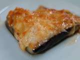 Aubergines gratinées à la tomate